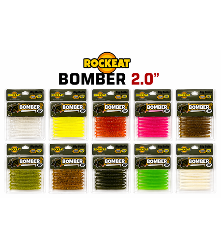 Силиконова примамка Rockeat Bomber 2.0''