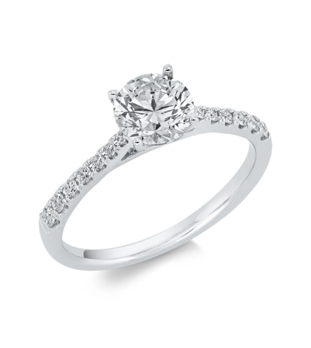 1.71 ct Ring with investment diamond