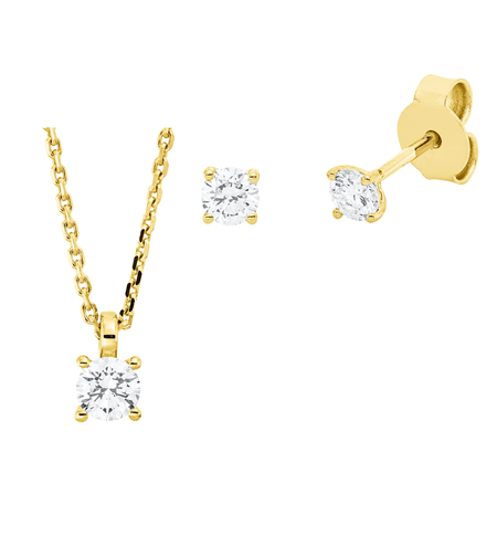 0.70 ct Classic diamond set