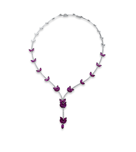 17.32 к Колие с рубини и диаманти