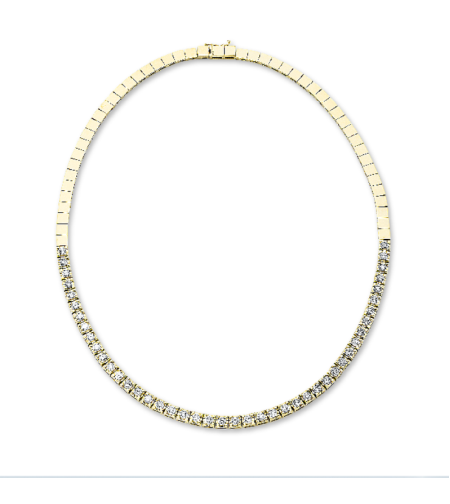 5.35 ct Diamond necklace