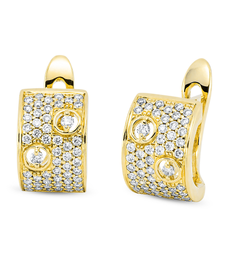 0.44 ct Diamond earrings