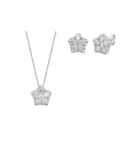 0.29 ct Set with diamonds