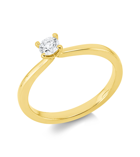 0.25 к Пръстен с диамант