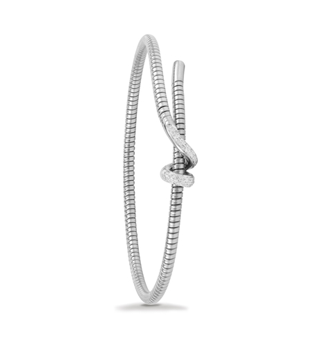 0.14 ct Diamond bracelet in white gold