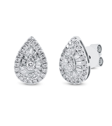 0.62 ct Diamond earrings