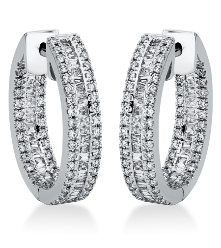 1.49 ct Diamond earrings