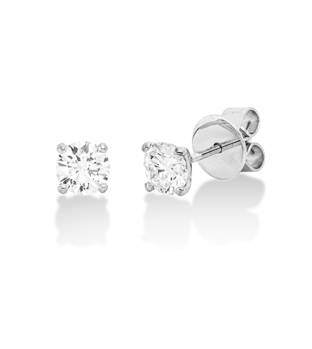 1.20 ct Classic diamond earrings