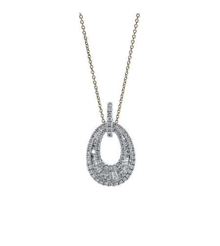 0.65 ct Diamond necklace