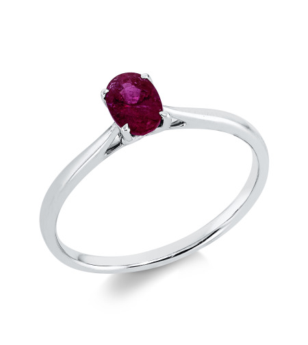 0.64 ct Ruby ring