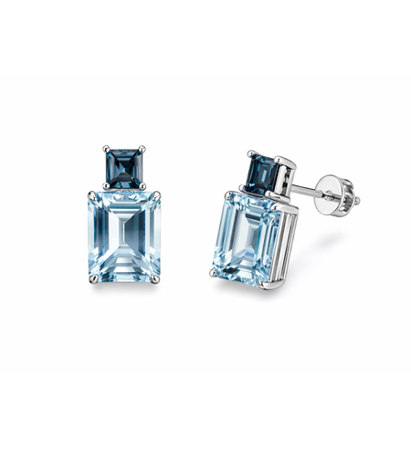12.20 ct Topaz earrings