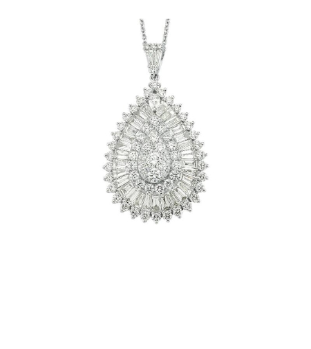 3.73 ct Diamond necklace