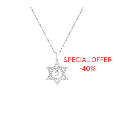 0.30 ct Star diamond necklace