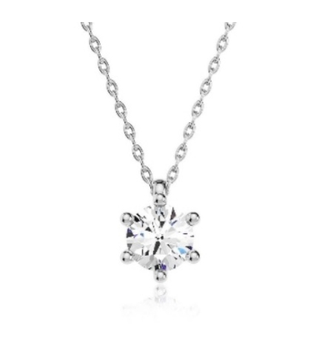 0.50 к Класическо колие с диамант