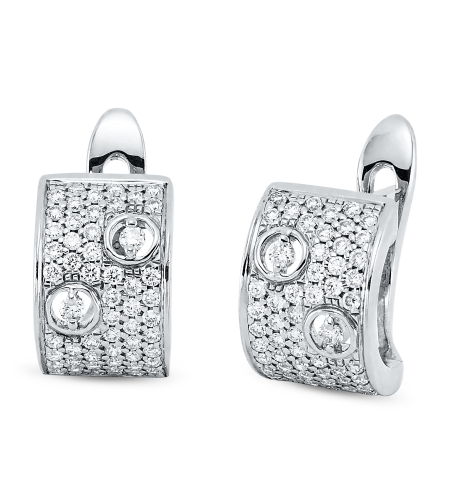 0.43 ct Diamond earrings