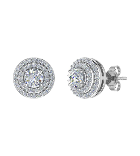 1.40 ct Diamond earrings