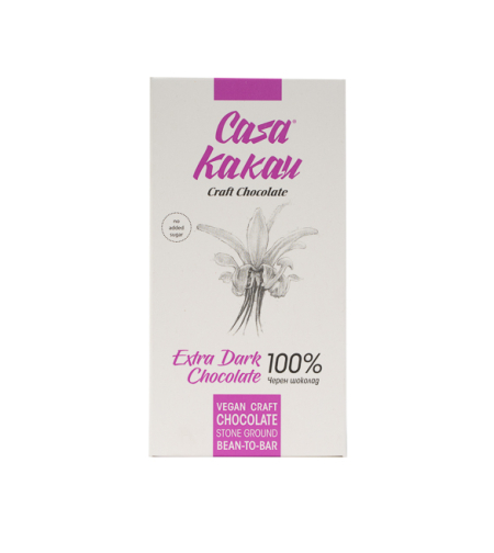 Шоколад тъмен Extra Dark 100% 70 гр