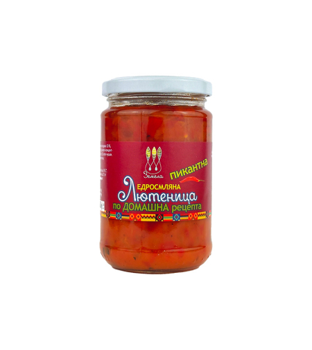 Лютеница едросмляна Пикантна 300 гр