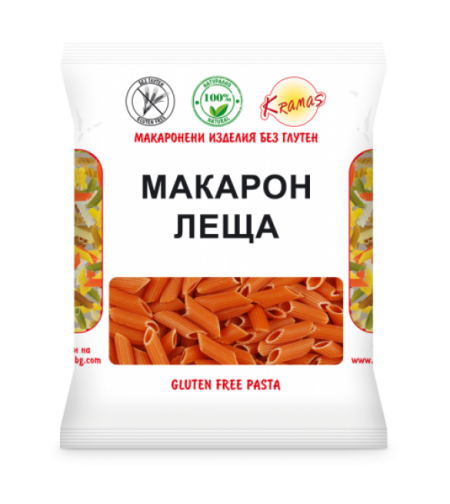 Макарони с червена леща 250 гр