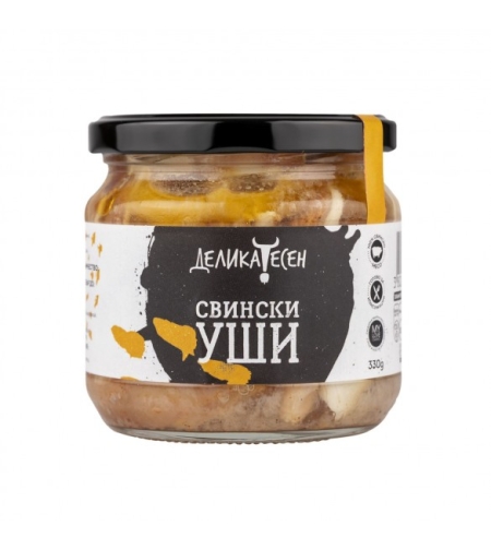 Свински уши в буркан 330 гр