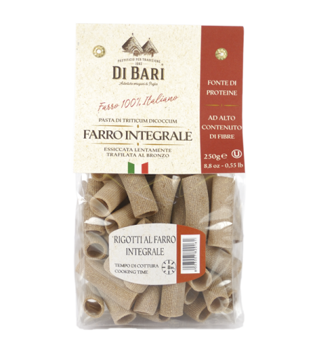 Риготи от пълнозърнест лимец 250 гр - Rigotti Al Farro Integlrale