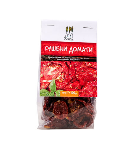 Сушени домати на слънце 100 гр