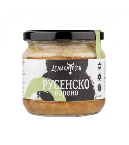 Русенско варено в буркан 330 гр