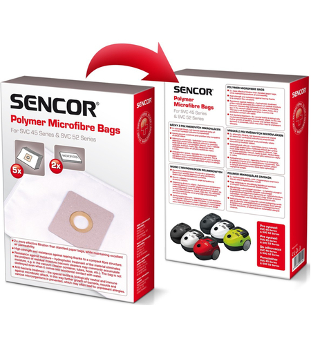 Торбичка за прахосмукачка Sencor  SVCX 0452/SVC45/52