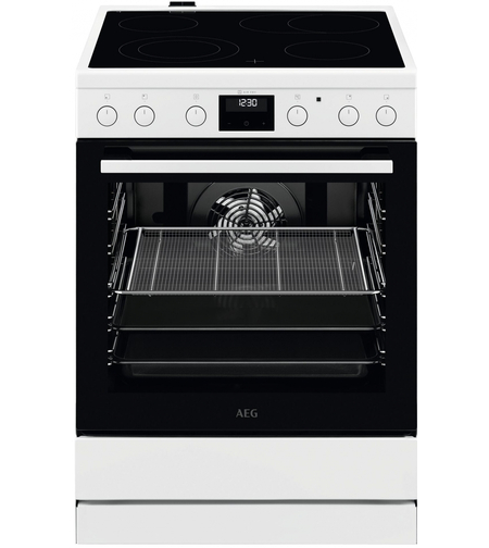 Готварска печка с керамичен плот AEG CCB6440CBW