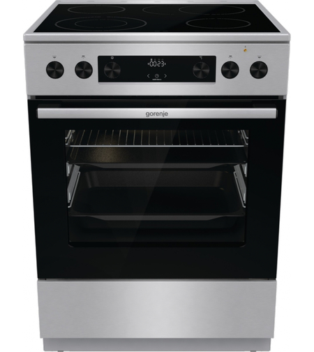 Готварска печка с керамичен плот Gorenje GECS6C70XPA