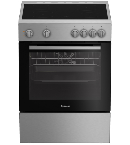 Готварска печка с керамичен плот Indesit I6V8KMX