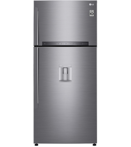 Хладилник с горна камера LG GTF744PZPED