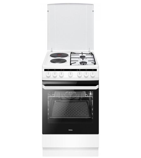 Готварска печка - комбинирана AMICA 58ME2.35HZPMS(W) 54020
