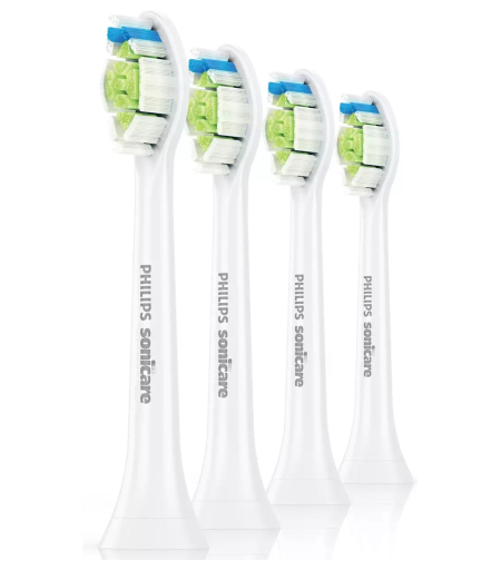Накрайник ел. четка Philips Sonicare HX6064/10 4 бр бели