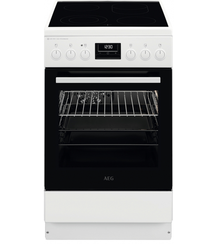 Готварска печка с керамичен плот AEG CCB56491BW