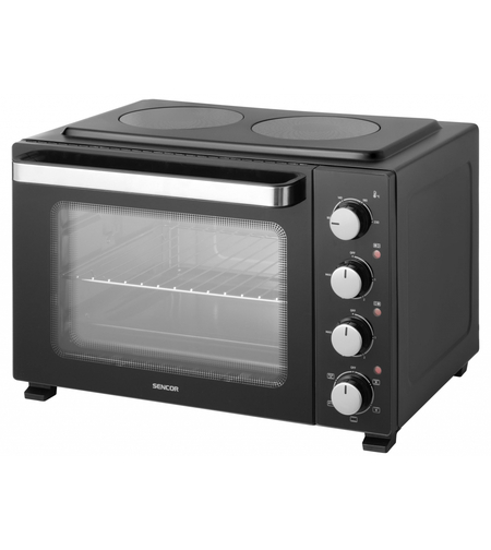 Мини печка с керамичен плот Sencor SEO 3580BK