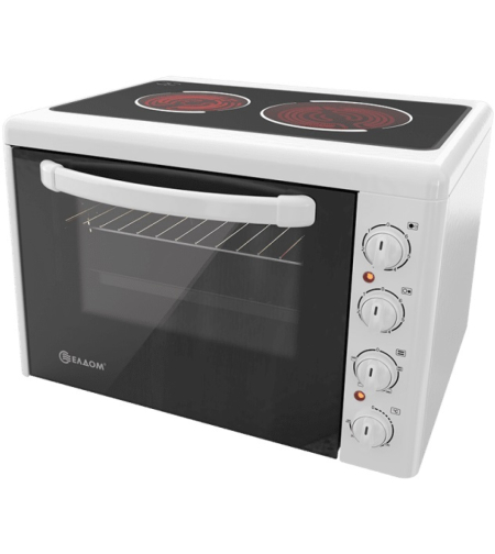 Мини печка с керамичен плот ELDOM 201VFE new