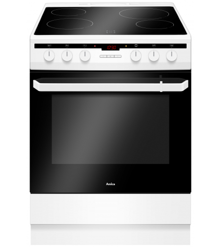Готварска печка с керамичен плот AMICA 618CE3.30HTA(W) 55945