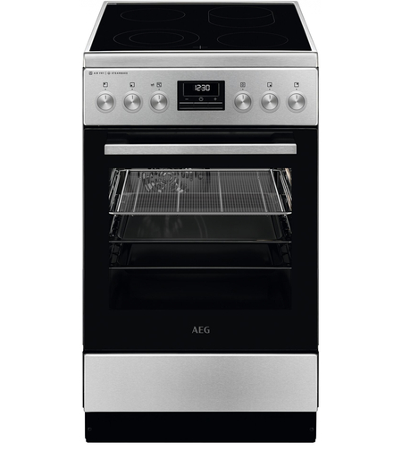 Готварска печка с керамичен плот AEG CCB56490BM