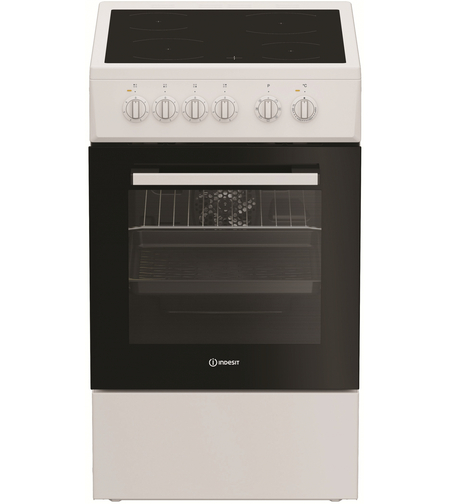 Готварска печка с керамичен плот Indesit I5V8PMW