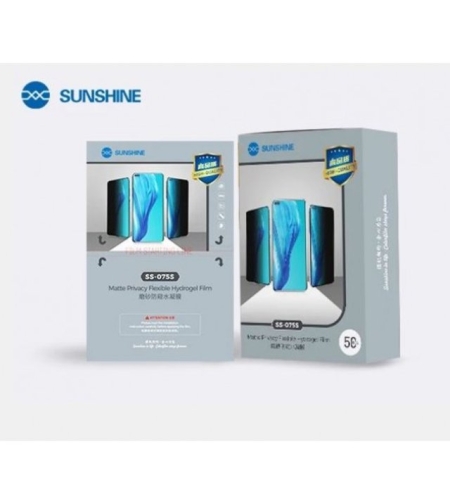 SS-075S TPU Matte Privacy Фолио за машина SUNSHINE