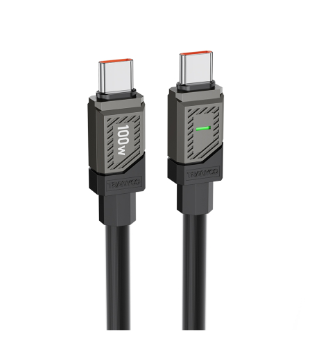100w PD Super Fast Charging кабел Type C към Type C с оплетка CC-2