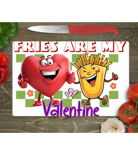 Стъклена дъска за рязане Картофи 1