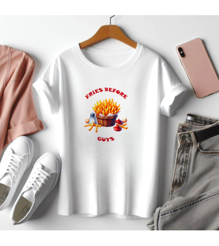 Тениска Fries before guys 4
