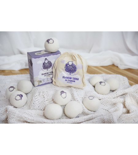 Вълнени топки за сушилня 4бр.