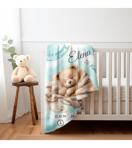 Бебешко одеяло Мече 10