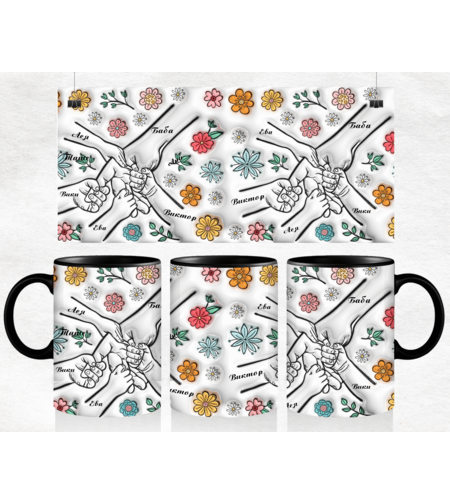 Персонализирана чаша : Най-добрата баба и внуци