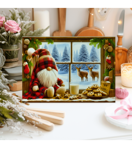 Стъклена дъска за рязане Коледа 76