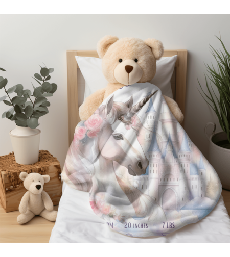 Бебешко одеяло Еднорог 2