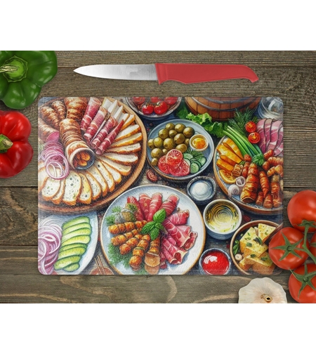 Стъклена дъска за рязане , Хляб, Трапеза 10